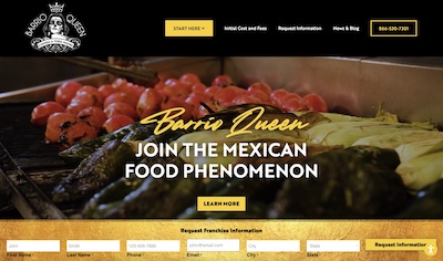 Barrio Queen homepage